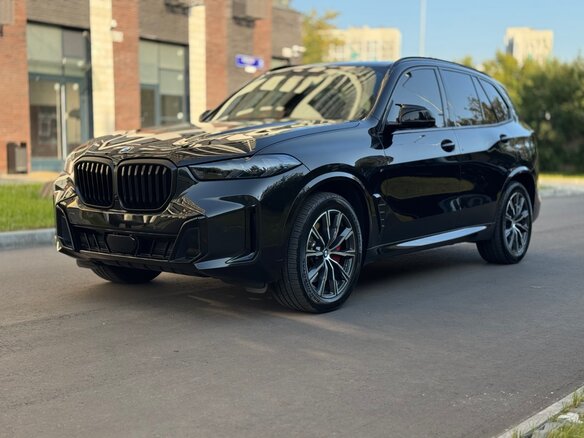 2024 BMW X5 40i IV (G05/G18) Рестайлинг, чёрный, 8450000 рублей - вид 6