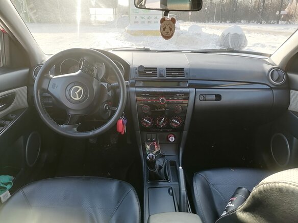 2008 Mazda 3 I (BK) Рестайлинг, красный, 480000 рублей - вид 5