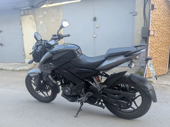 2017 Bajaj Pulsar NS 200, серый, 275000 рублей - вид 1