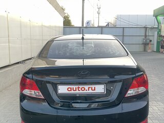 2011 Hyundai Solaris I, чёрный, 780000 рублей, вид 3