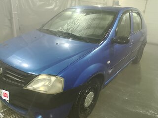 2008 Renault Logan I, синий, 280000 рублей, вид 3