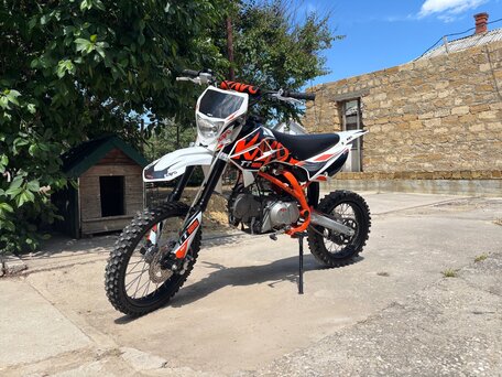 2021 Kayo Basic TT125, белый, 70000 рублей, вид 3