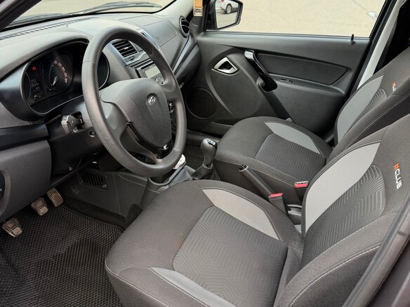 2025 Lada (ВАЗ) Granta I Рестайлинг, серый, 939000 рублей - вид 11