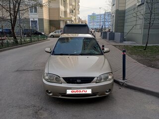 2007 Kia Spectra I Рестайлинг 2, бежевый, 270000 рублей, вид 2