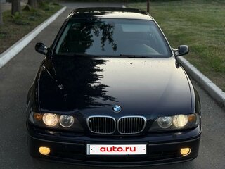 2001 BMW 5 серии 535i IV (E39) Рестайлинг, синий, 950000 рублей, вид 2