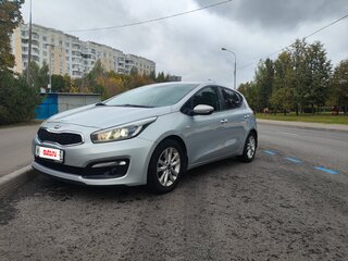 2016 Kia Ceed II Рестайлинг, серебристый, 1199000 рублей, вид 1