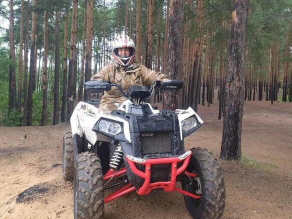 2014 Polaris Scrambler 1000, белый, 899000 рублей