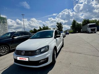 2018 Volkswagen Polo V Рестайлинг, белый, 799000 рублей, вид 2