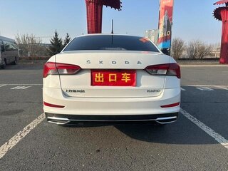 2022 Skoda Rapid II, белый, 1649000 рублей, вид 4