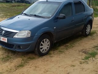 2011 Renault Logan I Рестайлинг, синий, 600000 рублей, вид 1