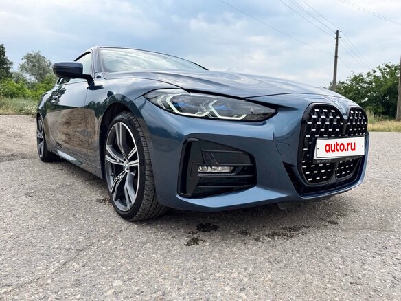 2021 BMW 4 серии 430i xDrive G22, G23, G26, синий - вид 6