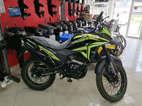 2024 Motoland Enduro 300, зелёный, 194922 рублей, вид 2