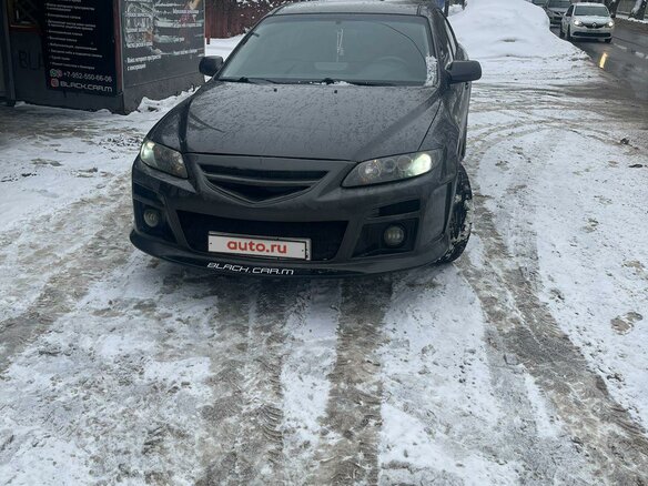 2007 Mazda 6 I (GG) Рестайлинг, серый, 580000 рублей - вид 1