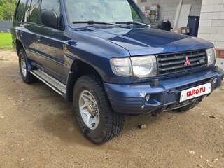 1997 Mitsubishi Pajero II Рестайлинг, синий, 1100000 рублей, вид 3