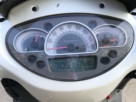 2012 Aprilia SportCity 300, белый, 275000 рублей, вид 5