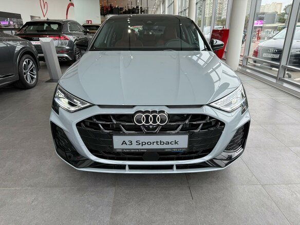 2026 Audi A3 35 TFSI IV (8Y) Рестайлинг, серый, 4700000 рублей - вид 2