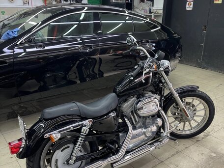 2007 Harley-Davidson Sportster 883, чёрный, 700000 рублей, вид 3