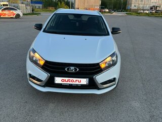 2017 Lada (ВАЗ) Vesta SW I, белый, 800000 рублей, вид 5