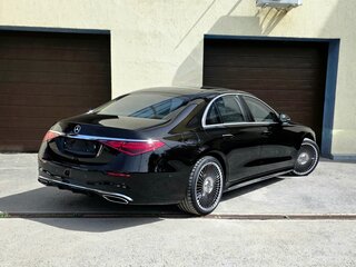 2021 Mercedes-Benz S-Класс 450 4MATIC VII (W223), чёрный, 13500000 рублей, вид 3