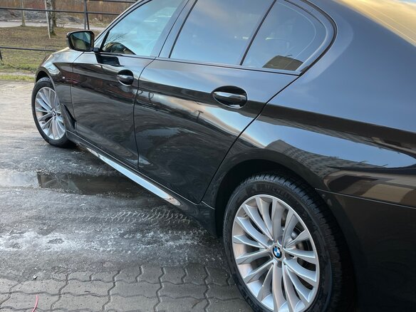2019 BMW 5 серии 530d xDrive VII (G30/G31/G38), чёрный, 6300000 рублей - вид 5