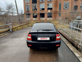 2009 Lada (ВАЗ) Priora I, чёрный, 235000 рублей, вид 4