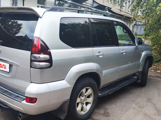 2006 Toyota Land Cruiser Prado 5-speed 120 Series, серебристый, 3000000 рублей, вид 3