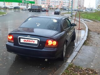 2007 Hyundai Sonata ТагАЗ IV (EF) Рестайлинг, чёрный, 400000 рублей, вид 3