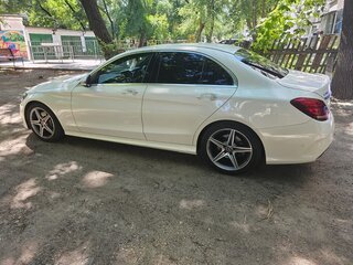 2017 Mercedes-Benz C-Класс 180 9G-TRONIC IV (W205), белый, 2000000 рублей, вид 4