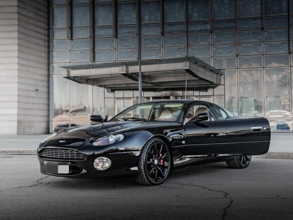 2003 Aston Martin DB7 Vantage I Рестайлинг, чёрный
