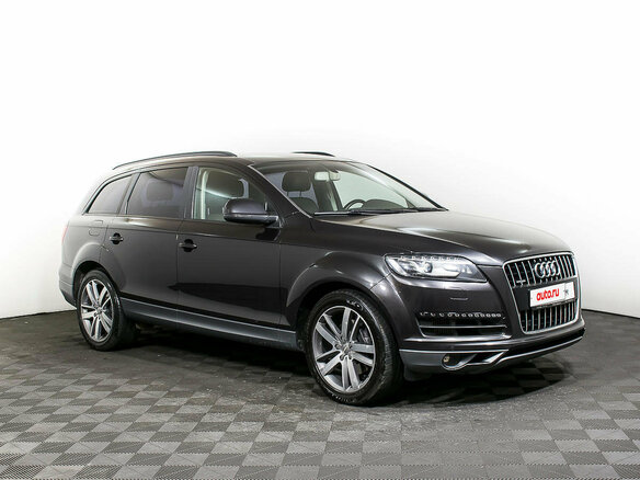 2013 Audi Q7 I (4L) Рестайлинг, чёрный, 2222000 рублей