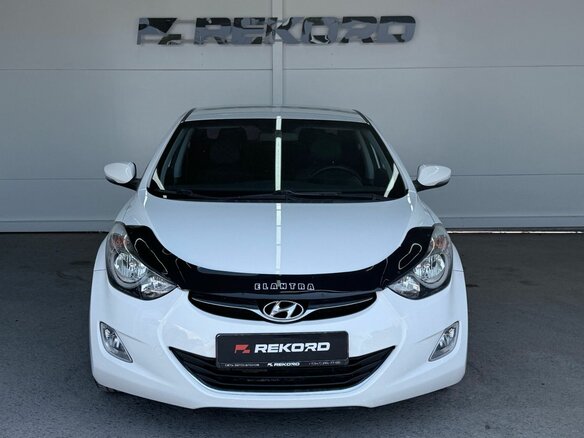 2013 Hyundai Elantra V (MD), белый, 989000 рублей - вид 4