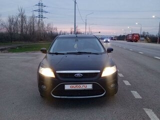 2008 Ford Focus II Рестайлинг, чёрный, 520000 рублей, вид 2