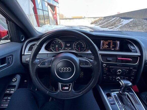 2012 Audi A4 IV (B8) Рестайлинг, красный, 1199000 рублей - вид 5