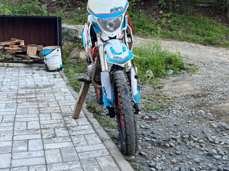 2021 Kayo Basic YX125, белый, 80000 рублей, вид 1
