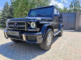 2002 Mercedes-Benz G-Класс 500 II (W463), чёрный, 8000000 рублей, вид 1
