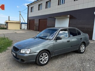 2006 Hyundai Accent ТагАЗ II, серый, 199000 рублей, вид 2