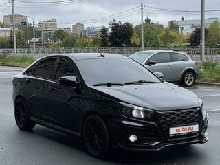 2019 Lada (ВАЗ) Vesta I, чёрный, 1500000 рублей, вид 3
