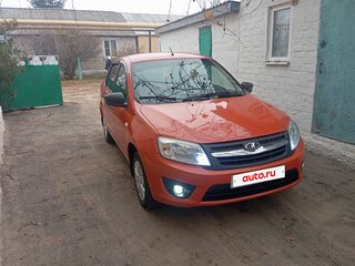 2017 Lada (ВАЗ) Granta I, оранжевый, 570000 рублей, вид 4