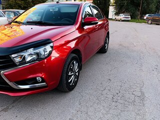 2018 Lada (ВАЗ) Vesta I, красный, 970000 рублей, вид 1