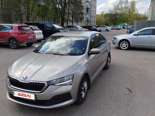 2021 Skoda Rapid II, серебристый, 1139000 рублей, вид 1