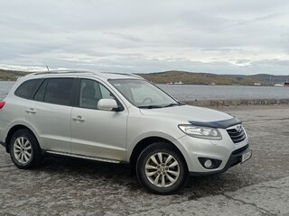 2011 Hyundai Santa Fe II Рестайлинг, серебристый, 1150000 рублей, вид 5