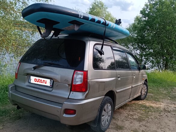2001 Kia Joice, золотистый, 155000 рублей - вид 10
