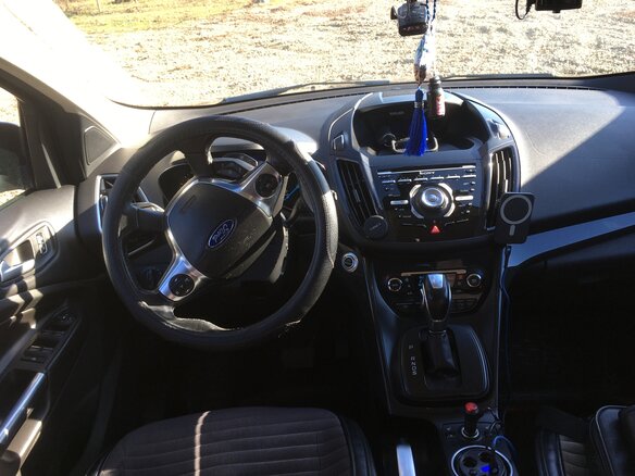 2013 Ford Kuga II, чёрный, 1200000 рублей - вид 5