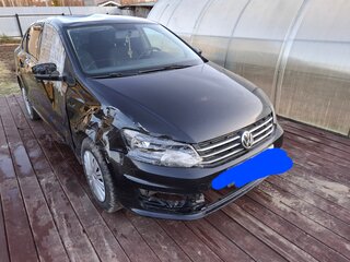 2015 Volkswagen Polo V Рестайлинг, чёрный, 439000 рублей, вид 4