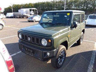 2021 Suzuki Jimny Kei car IV, зелёный, 2000000 рублей, вид 2