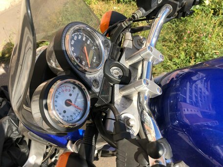 2002 Suzuki SV 400, синий, 250000 рублей, вид 2