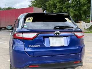 2019 Toyota Harrier III (XU60) Рестайлинг, синий, 3500000 рублей, вид 5