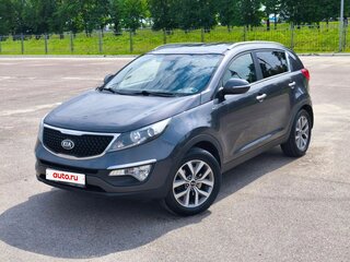 2015 Kia Sportage III Рестайлинг, серый, 1330000 рублей, вид 1