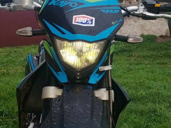 2020 Kayo T2 250 MX, зелёный, 80000 рублей - вид 1
