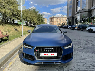 2016 Audi RS 7 Sportback performance I (4G) Рестайлинг, синий, 5040000 рублей, вид 1